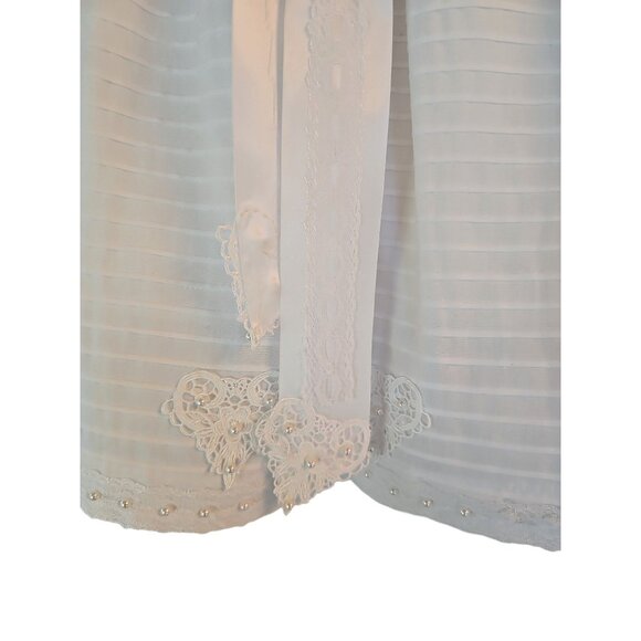 Childs Flower Girl/First Communion Gown W/Veil - Picture 6 of 7